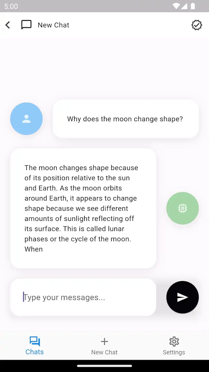 Flutter-based ChatGPT Mobile Client