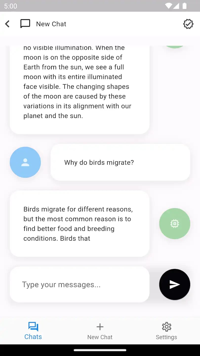 Flutter-based ChatGPT Mobile Client