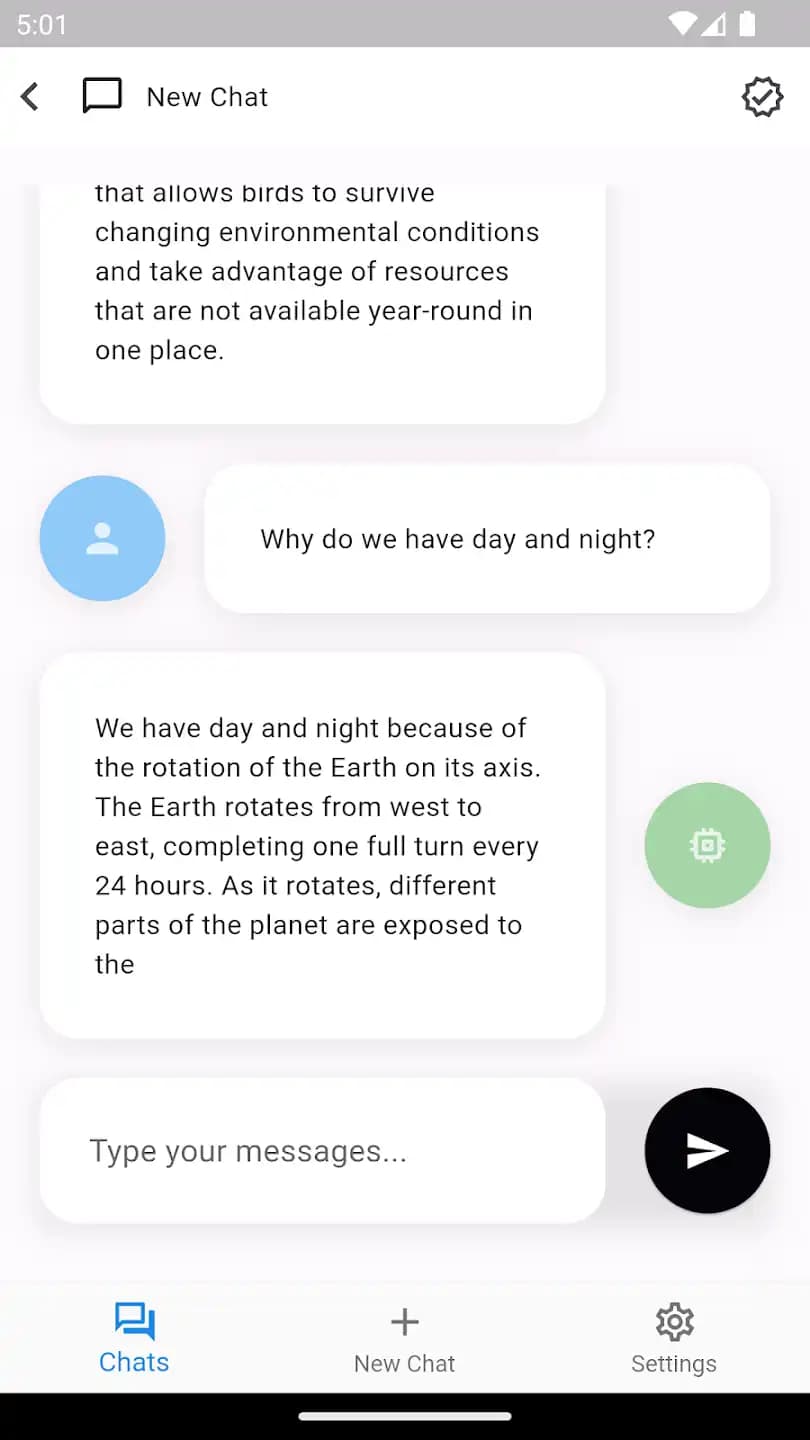 Flutter-based ChatGPT Mobile Client